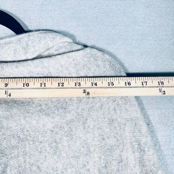 Peter Millar Cashmere Sweater Womens S Gray Knit Shall Sleeveless Crop - Picture 7 of 11